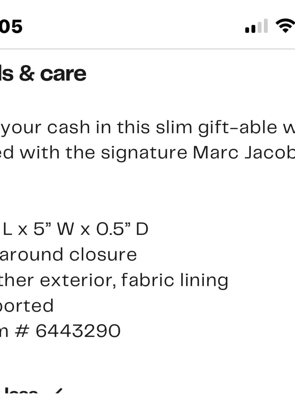 Marc Jacobs Hot Pink Pebbled Leather Card Wallet